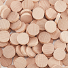 Unfinished Wooden Discs WOOD-WH0030-11-5