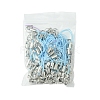 100Pcs Polyester Cord Mobile Straps MOBA-FS0001-02D-11