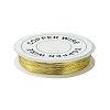 Round Copper Jewelry Wire X-CWIR-CW0.4mm-07-1