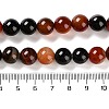 Natural Striped Agate/Banded Agate Beads Strands G-Z060-A01-C13-5