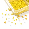DIY 15 Grids ABS Plastic & Glass Seed Beads Jewelry Making Finding Beads Kits DIY-G119-02G-2