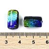 Handmade Silver Foil Glass Beads LAMP-I027-03A-3