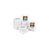 Square Paper Storage Gift Boxes with Clear Visible Window CON-WH0095-64A-7