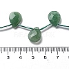 Natural Green Aventurine Beads Strands G-K382-C08-01-5
