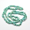 Natural Amazonite Chip Beads Strands G-M205-64-2