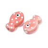 Handmade Porcelain Beads X-PORC-B009-03B-2