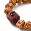 Bodhi Buddha Mala Beads Bracelets BJEW-F446-01-3