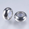 201 Stainless Steel Beads X-STAS-F145-06P-G-2