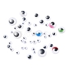 743Pcs Black & White Plastic Wiggle Googly Eyes Buttons KY-YW0001-12-5