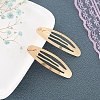 Alloy Snap Hair Clips PW-WGA742D-05-1