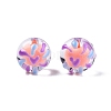 Transparent Acrylic Enamel Beads TACR-G040-01H-2
