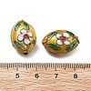 Handmade Cloisonne Beads CLB-Q002-08E-3