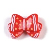 Opaque Christmas Theme Resin Cabochons RESI-H162-06E-1