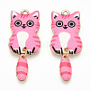 Alloy Enamel Pendants FIND-Q102-12C-1
