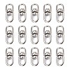 Alloy Double Eye Swivel Clasps LS-PALLOY-E385-14P-1