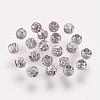 Carved Brass Beads KK-G312-02P-4mm-1