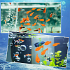 36Pcs 3 Styles Fish Resin Ornaments RESI-CN0001-03-4