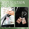 50Pcs Acrylic Photo Frame Keychain ZXFQ-SP0001-01-5