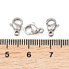Tarnish Resistant 316 Surgical Stainless Steel Lobster Claw Clasps X-316-XX01-4