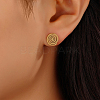 Stainless Steel Stud Earrings for Women TI9013-3-1