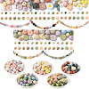 48Pcs 14 Styles Food Grade Eco-Friendly Silicone Focal Beads DIY-YW0008-83A-3