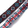 Ethnic Style Polyester Ribbon OCOR-WH0067-56H-1