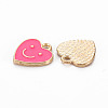 Alloy Enamel Charms X-ENAM-T016-12A-RS-3