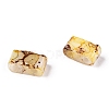 2-Hole Opaque Glass Seed Beads SEED-N004-002-A08-3