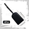 CutHollow 4Pcs PU Leather Luggage Tag OFST-CL0001-01B-03-2