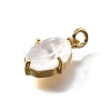 Brass Charms KK-Q043-06G-03-2