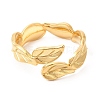 Ion Plating(IP) 201 Stainless Steel Open Cuff Ring RJEW-E063-50G-2