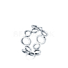 Oval Ring 925 Sterling Silver Finger Rings for Women FS-WGC6322-05-3