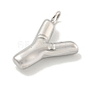 Non-Tarnish 304 Stainless Steel Pendants STAS-C102-15P-Y-2