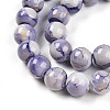 Baking Paint Glass Beads Strands X-DGLA-N003-10mm-C08-4