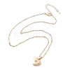 Clear Cubic Zirconia Locket Necklaces LS-NJEW-A036-01A-2