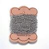 Tarnish Resistant 304 Stainless Steel Rolo Chains CHS-P002-01P-1MM-1