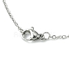 Non-Tarnish 304 Stainless Steel Pendant Necklace for Women NJEW-JN04387-7