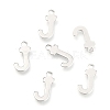Non-Tarnish 201 Stainless Steel Charms STAS-C021-06P-J-1