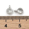 Brass Pave Cubic Zirconia Pendants KK-H204-03P-01-3