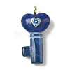 Dyed Natural Lapis Lazuli Pendants G-C274-05E-1