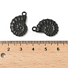Ion Plating(IP) 304 Stainless Steel Pendants STAS-I105-42B-3