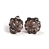 Natural Ice Obsidian Carved Nine-Tailed Fox Beads PW-WG881C9-01-3