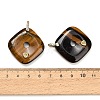 Natural Tiger Eye Pendants GG-CBA4625-04G-02-3