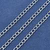 Brass Curb Chains KK-P304-02A-S-1