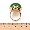 304 Stainless Steel Cat Eyes Finger Rings for Women RJEW-Z143-02G-02-3