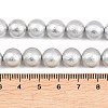 Wrinkle Textured Shell Pearl Beads Strands BSHE-E016-10mm-08-3