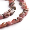 Natural Rhodonite Beads Strands X-G-D0002-B23-3