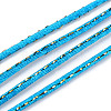 Metallic Stain Beads String Cords NWIR-R024-374-3