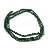 Synthetic Green Goldstone Beads Strands G-F748-P03-01-3