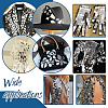 200Pcs Mirror Effect Acrylic Sew on Rhinestone DIY-PH0021-95E-7